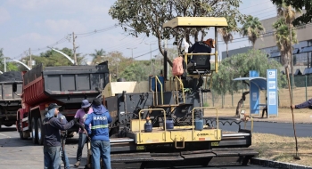 Recapeamento realizado pela Prefeitura de Aparecida e Governo de Goiás chega ao Setor Garavelo